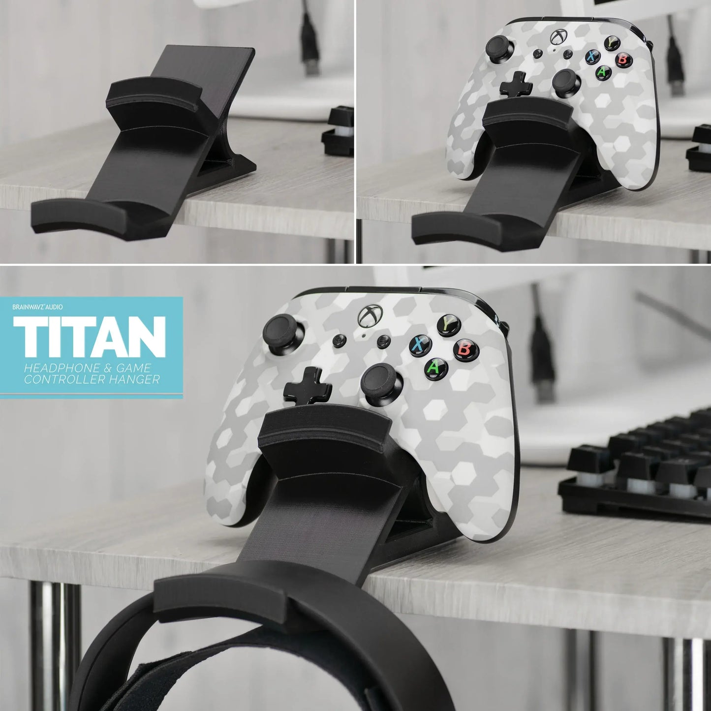 CONTROLLER HANGER Controller Hanger is the perfect solution for gamers