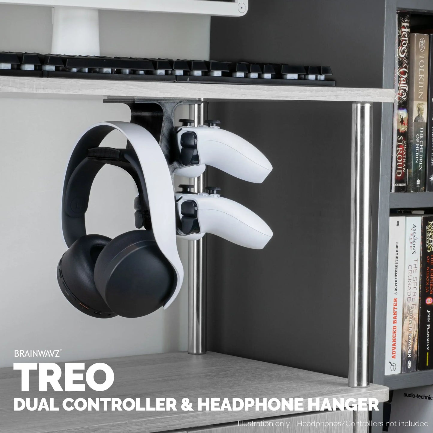 DUAL HANGER-THE TREO UNDER DESK