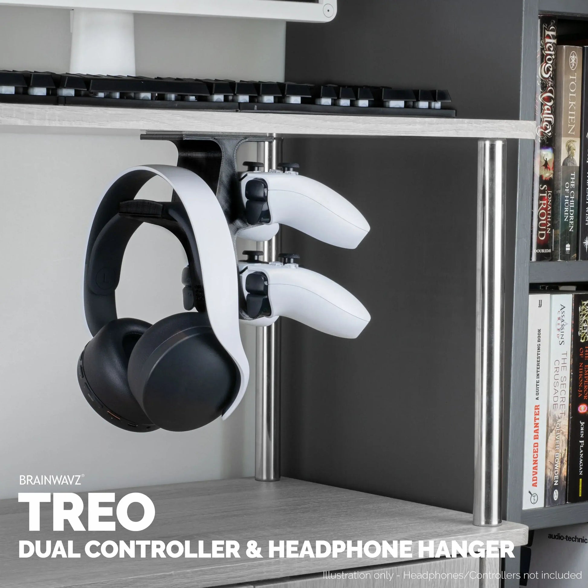 DUAL HANGER-THE TREO UNDER DESK