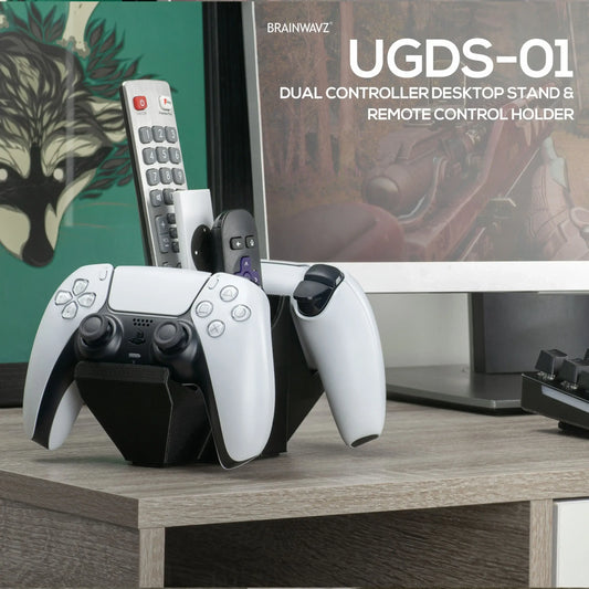 DUAL GAME CONTROLLER HOLDER